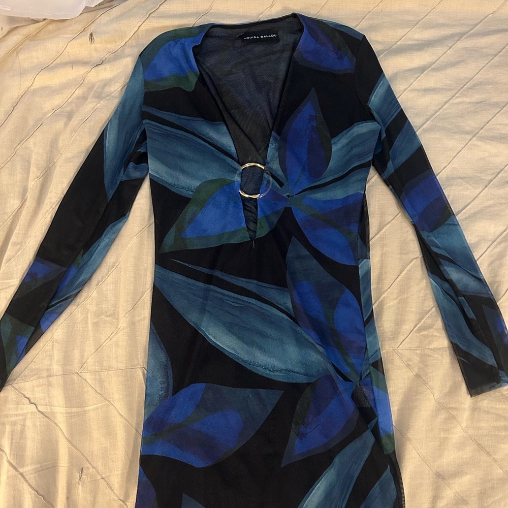 Louisa Ballou Mesh Ring Dress